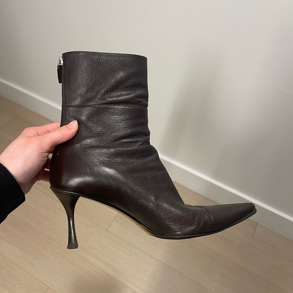 Gucci leather boots